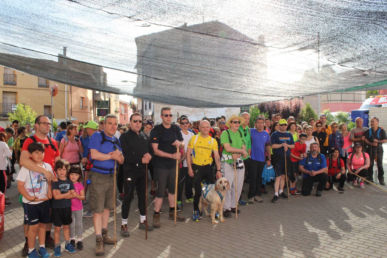 Marcha de Tudelilla por el valle