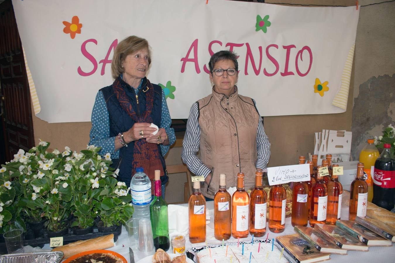 Mercado solidario de Cáritas de La Rioja Alta en Santo Domingo de La Calzada