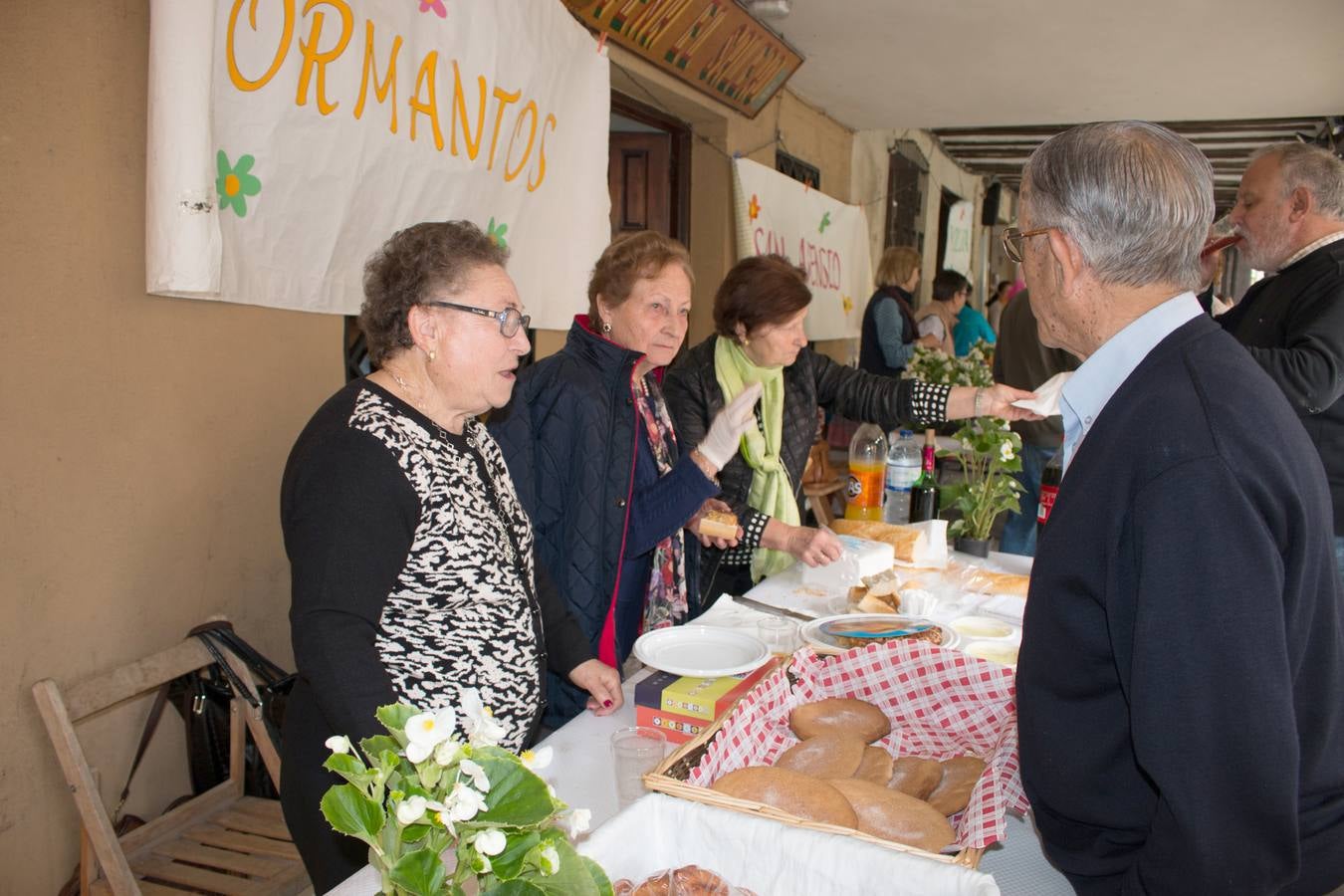 Mercado solidario de Cáritas de La Rioja Alta en Santo Domingo de La Calzada