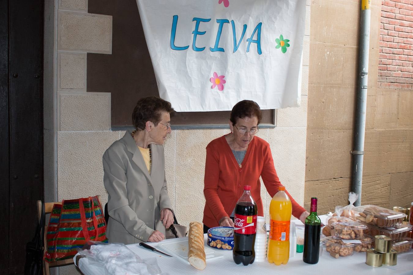 Mercado solidario de Cáritas de La Rioja Alta en Santo Domingo de La Calzada