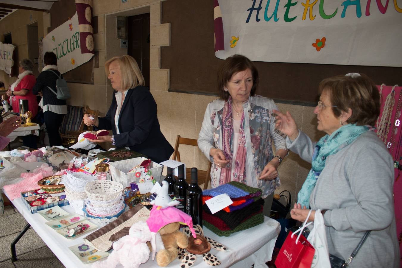 Mercado solidario de Cáritas de La Rioja Alta en Santo Domingo de La Calzada