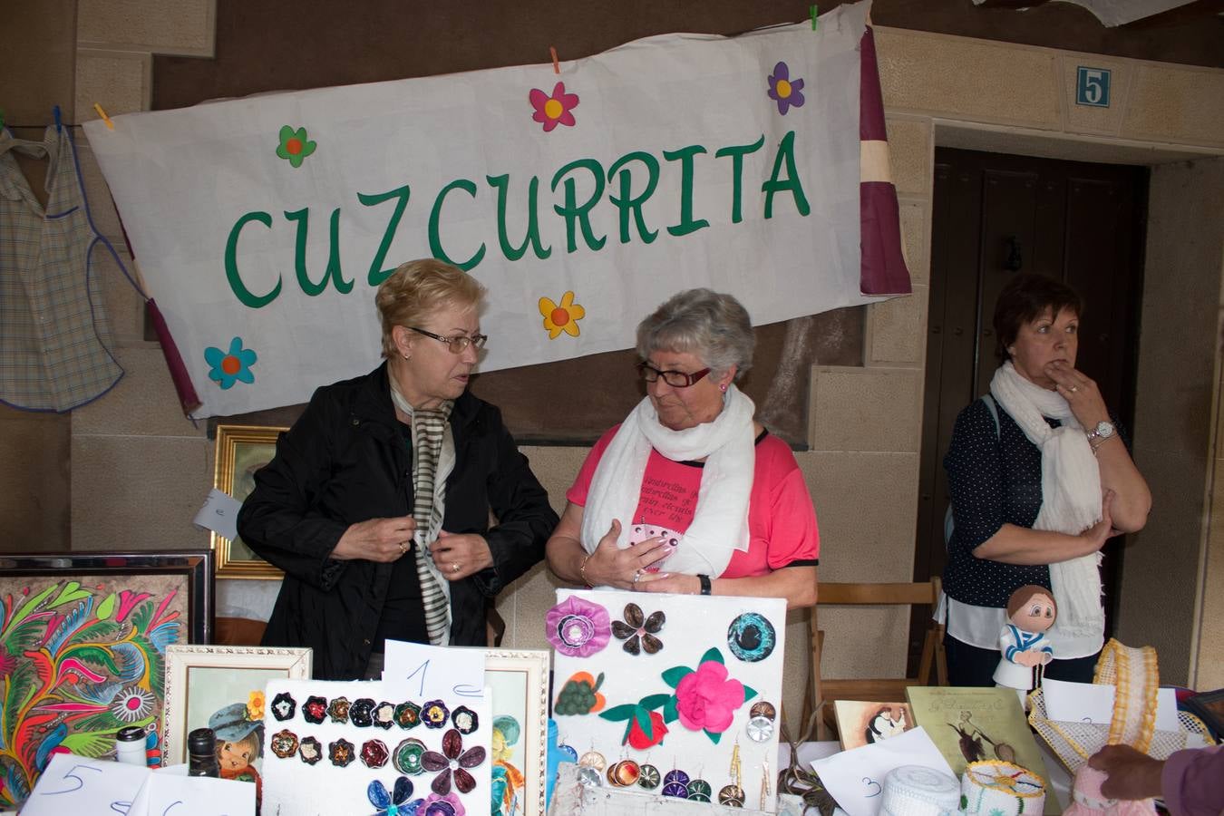 Mercado solidario de Cáritas de La Rioja Alta en Santo Domingo de La Calzada