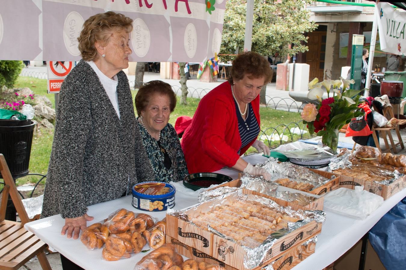 Mercado solidario de Cáritas de La Rioja Alta en Santo Domingo de La Calzada