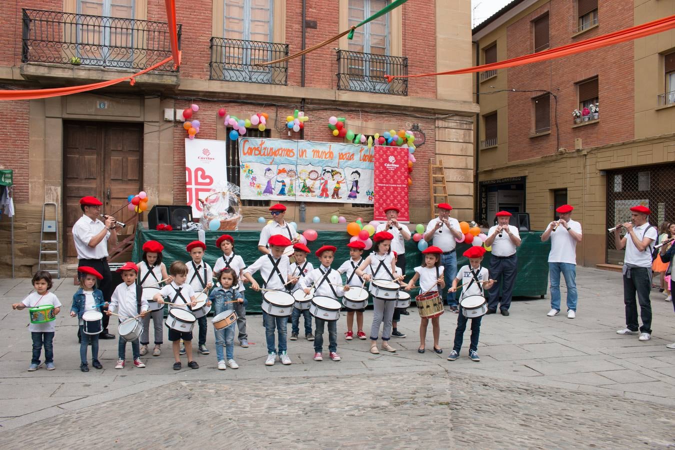 Mercado solidario de Cáritas de La Rioja Alta en Santo Domingo de La Calzada