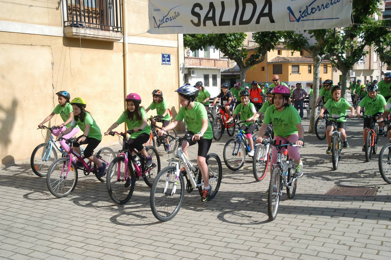 Cervera en bicicleta