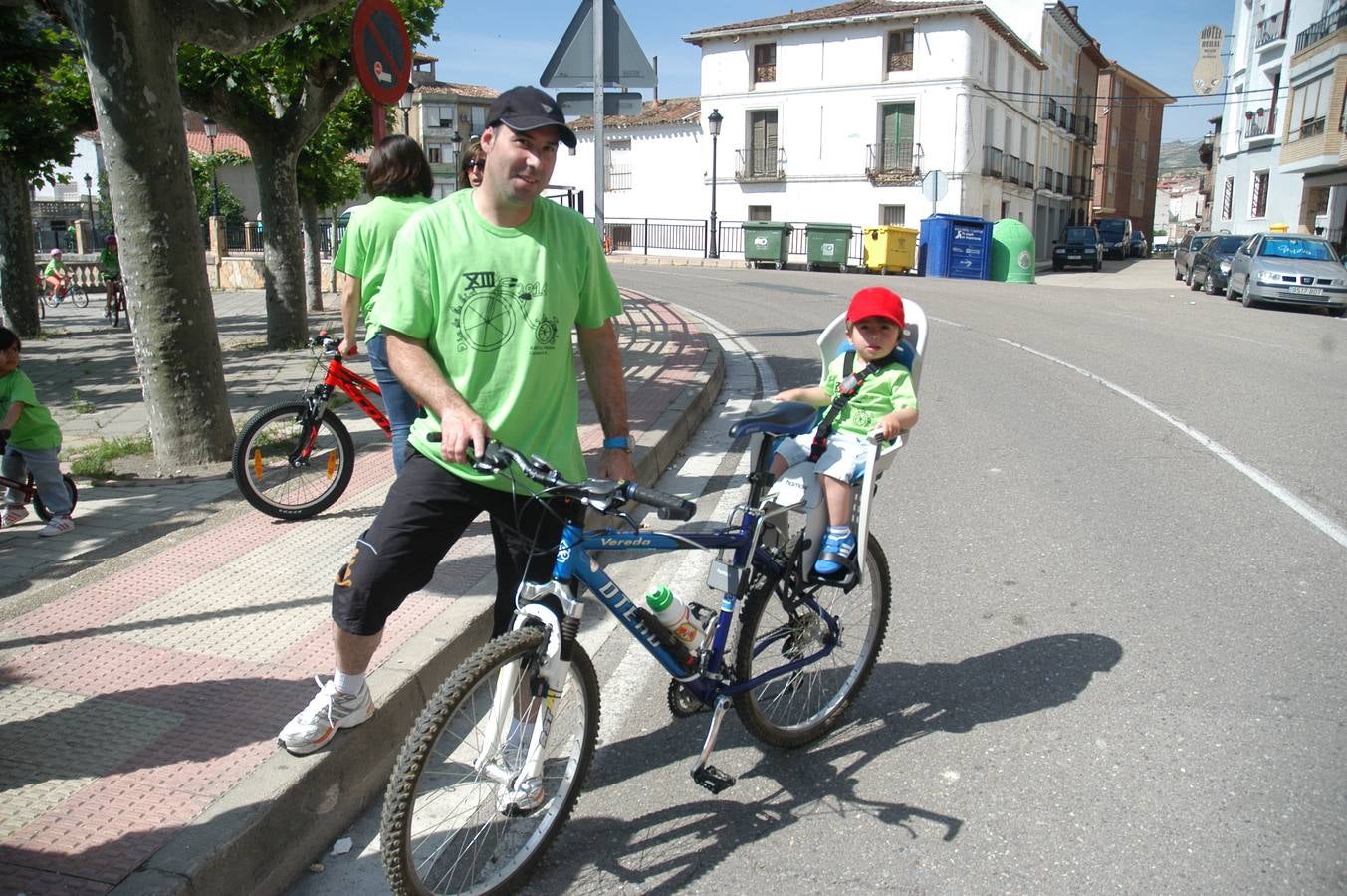 Cervera en bicicleta