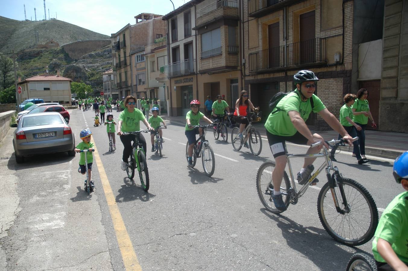 Cervera en bicicleta