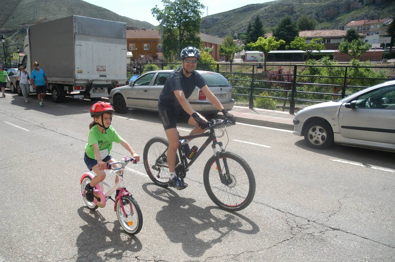Cervera en bicicleta
