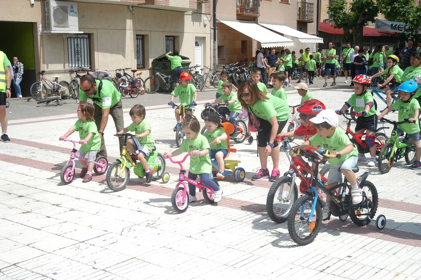 Cervera en bicicleta