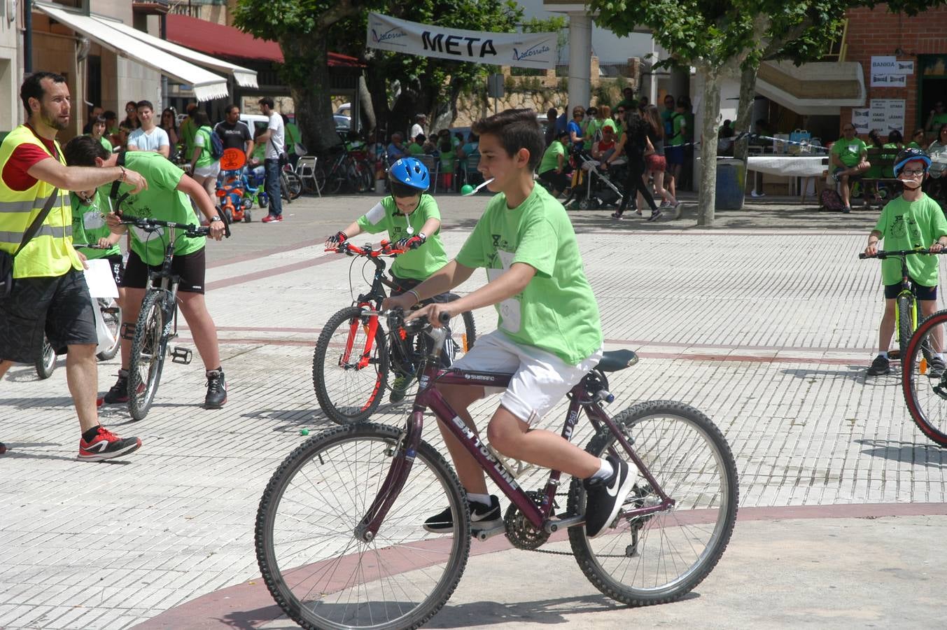 Cervera en bicicleta