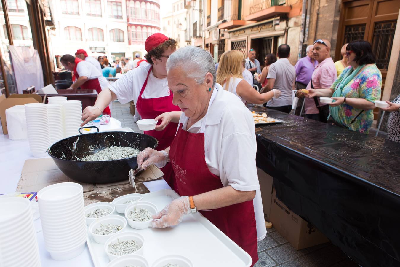 Degustaciones en San Bernabé: anchoas y gulas