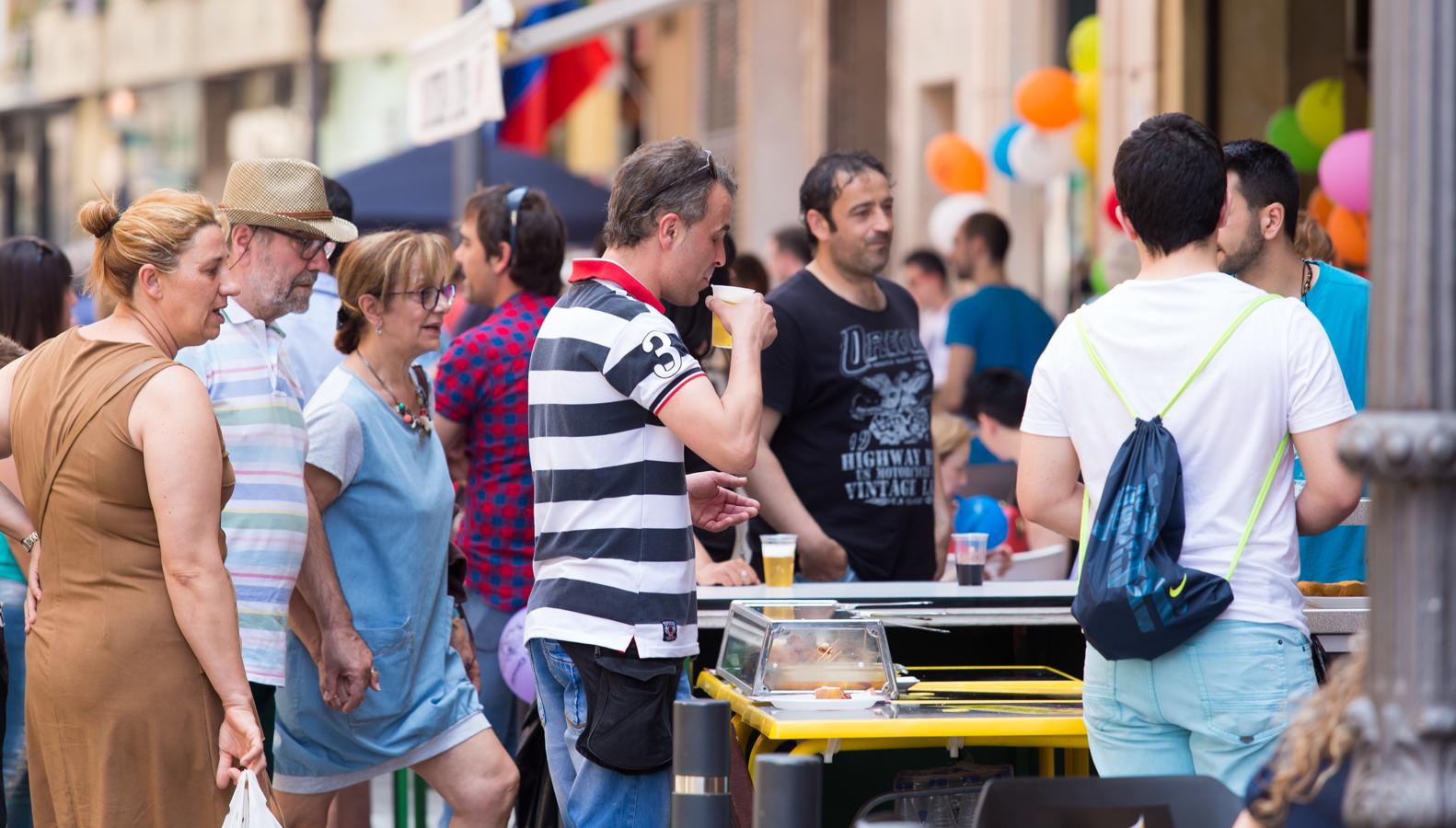 San Bernabé: fiesta en la calle Labradores