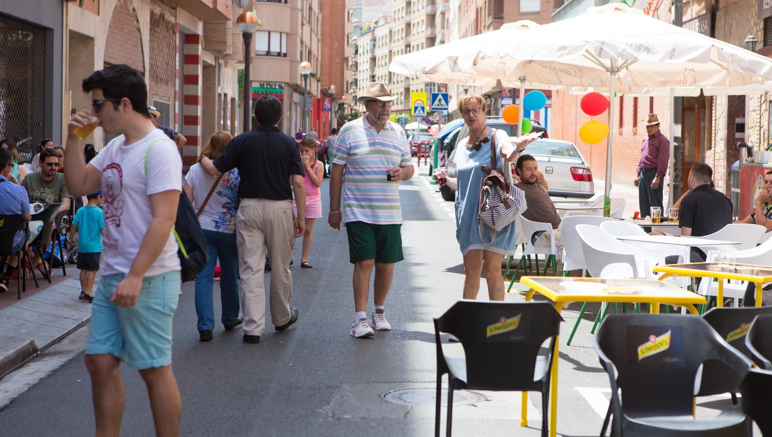 San Bernabé: fiesta en la calle Labradores