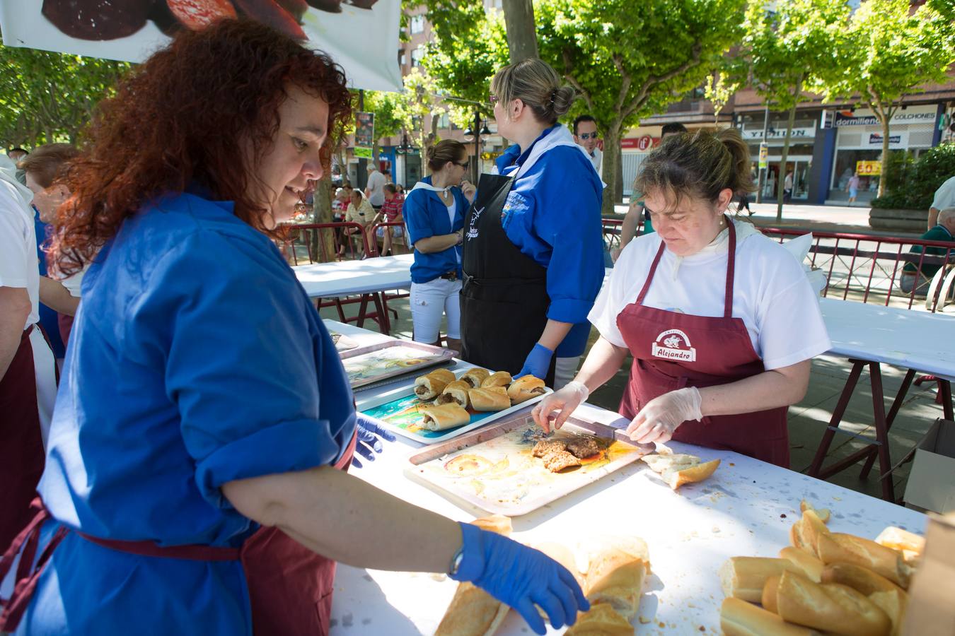 Gastronomía en San Bernabé: salchichón y patatas