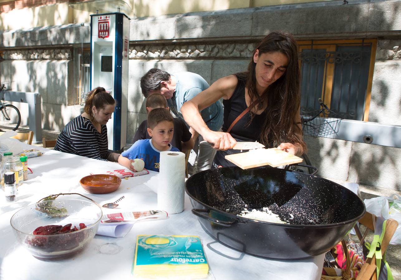 Gastronomía en San Bernabé: salchichón y patatas