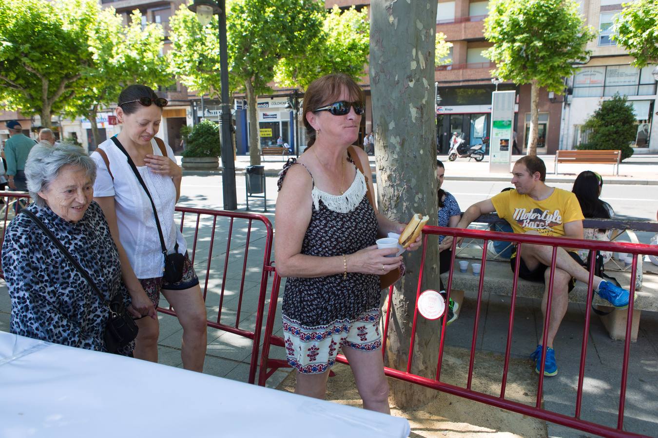 Gastronomía en San Bernabé: salchichón y patatas