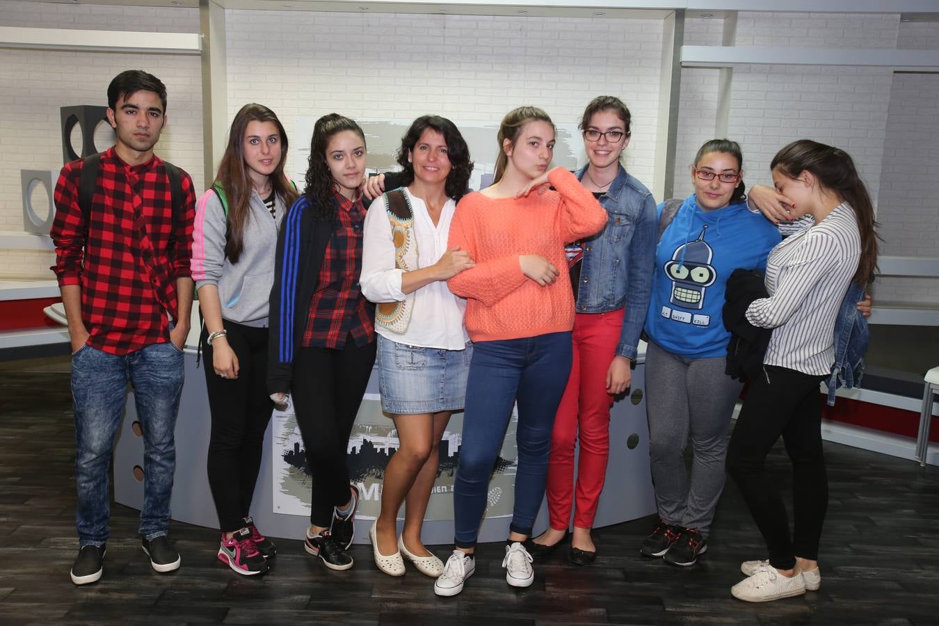 Visita de alumnos del IES Comercio