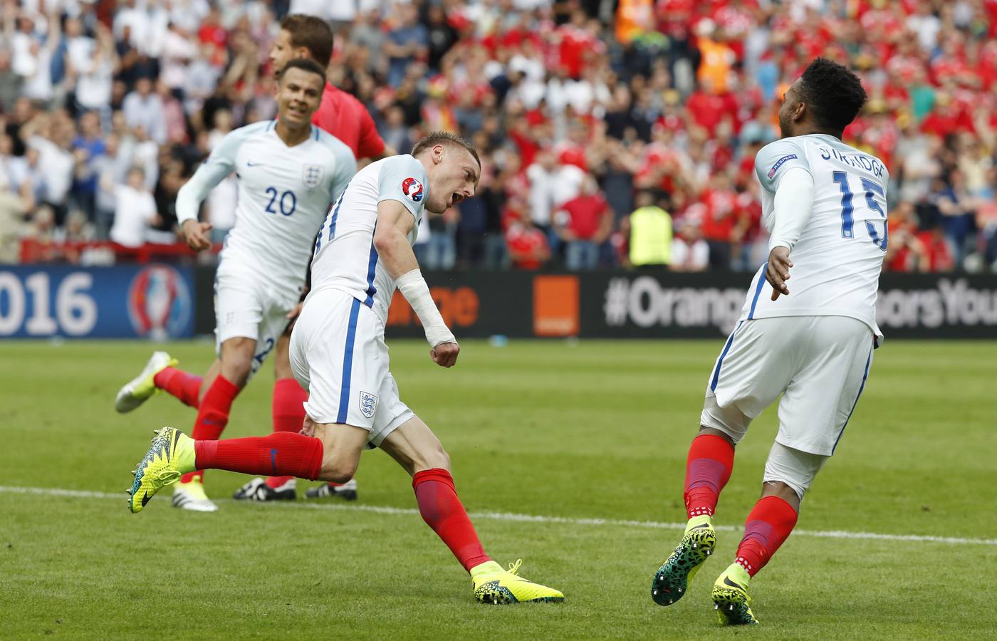 Las mejores imágenes del Inglaterra-Gales