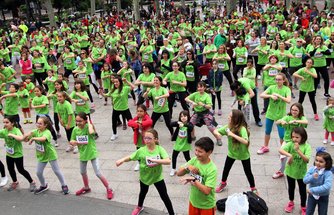 Carrera de la familia en Logroño