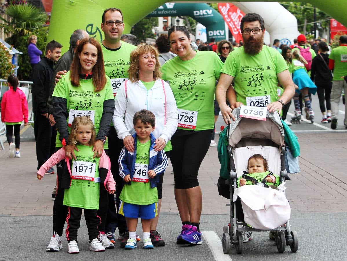 Carrera de la familia en Logroño