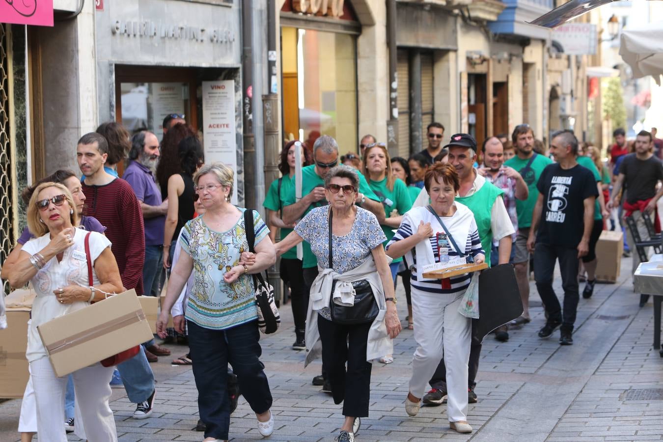 Marcha y concentración en Logroño en el Día Internacional de las personas refugiadas
