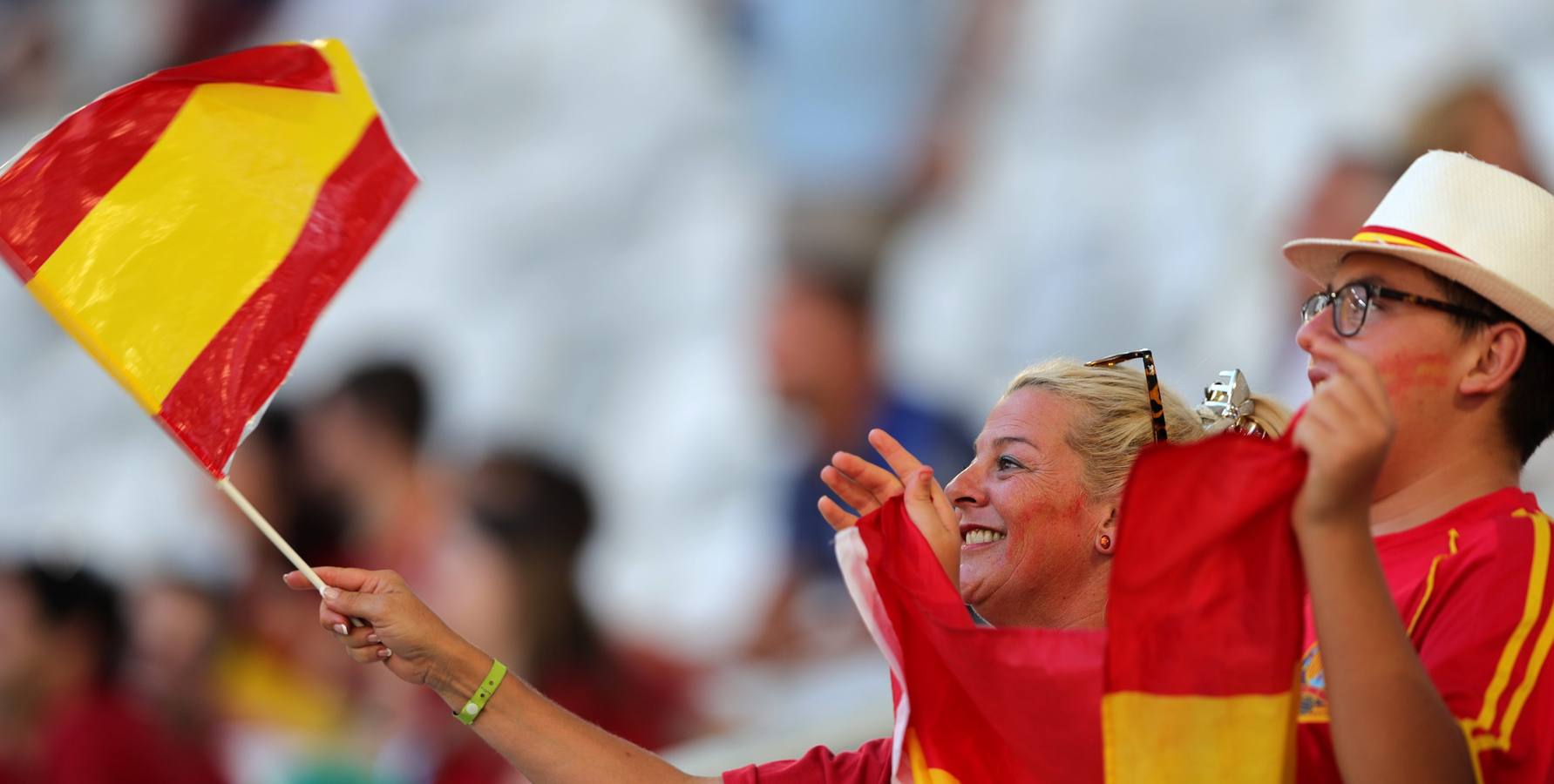 Los croatas controlados, los españoles animados