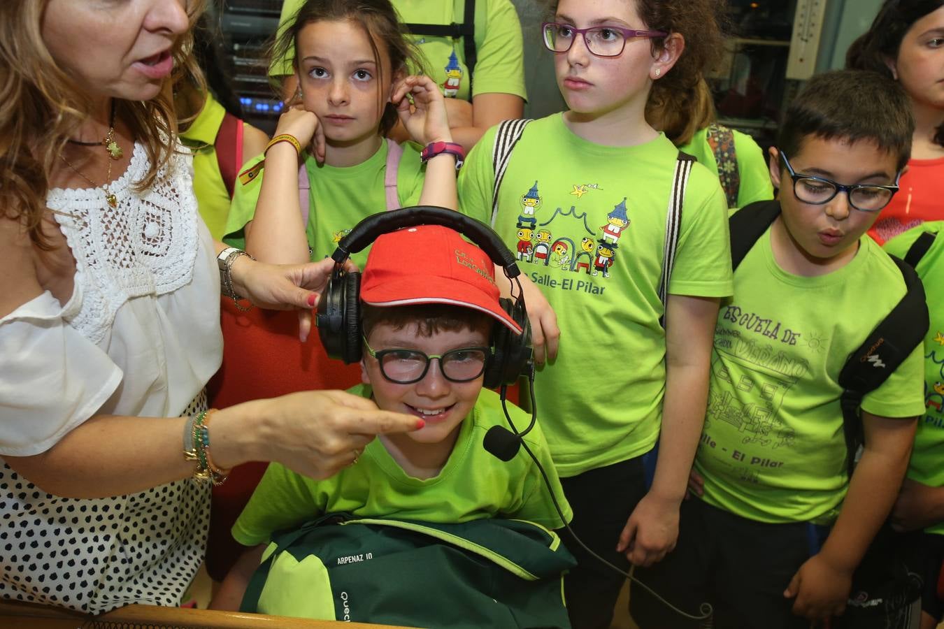 Visita Colegio Lasalle (I)