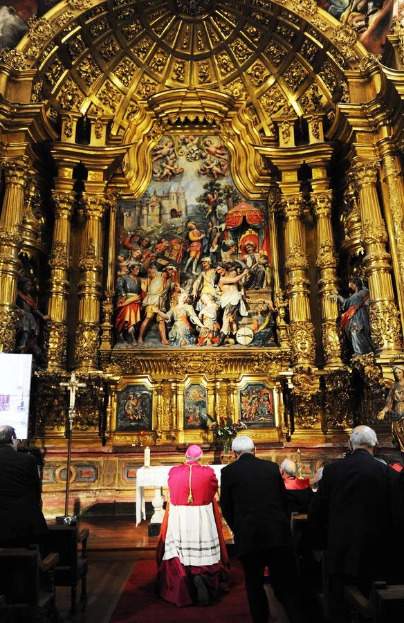 Ceremonia de nombramiento de Carlos Escribano como nuevo obispo de La Rioja