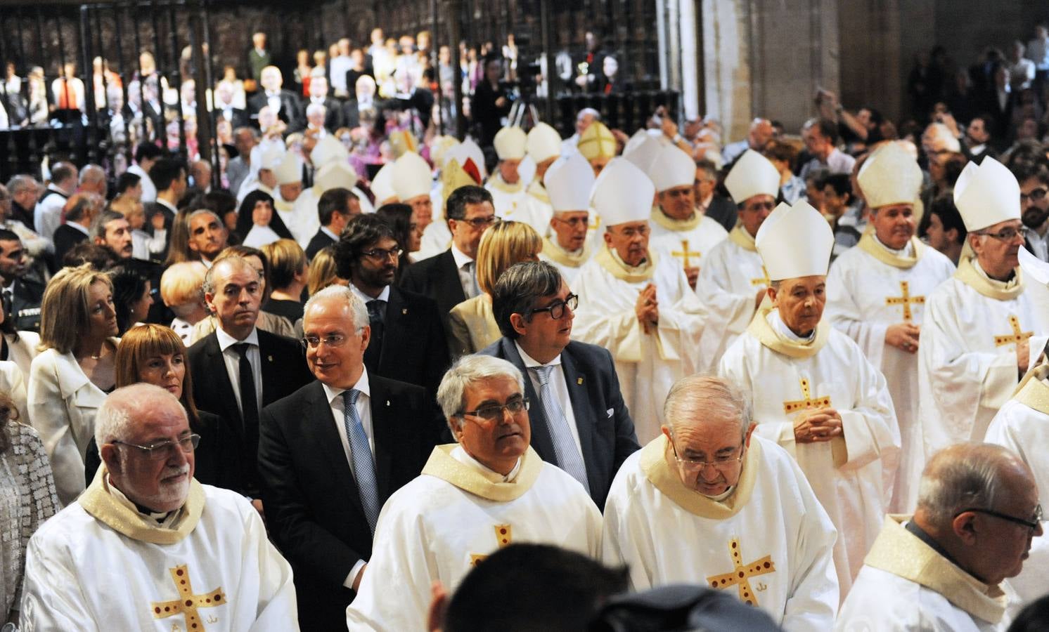 Ceremonia de nombramiento de Carlos Escribano como nuevo obispo de La Rioja