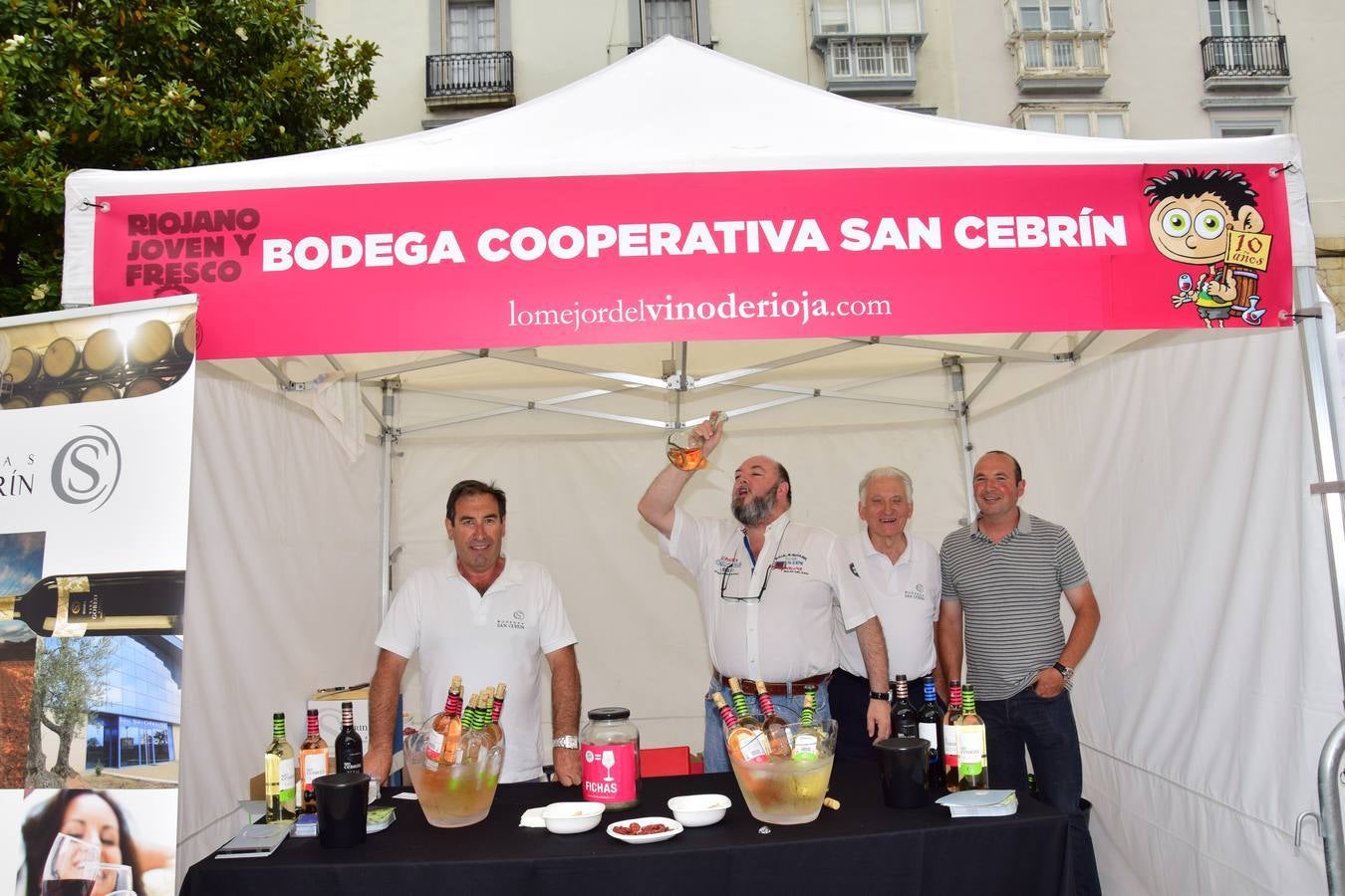 El Riojano, Joven y Fresco se prepara para la llegada de los amantes del vino en Santander