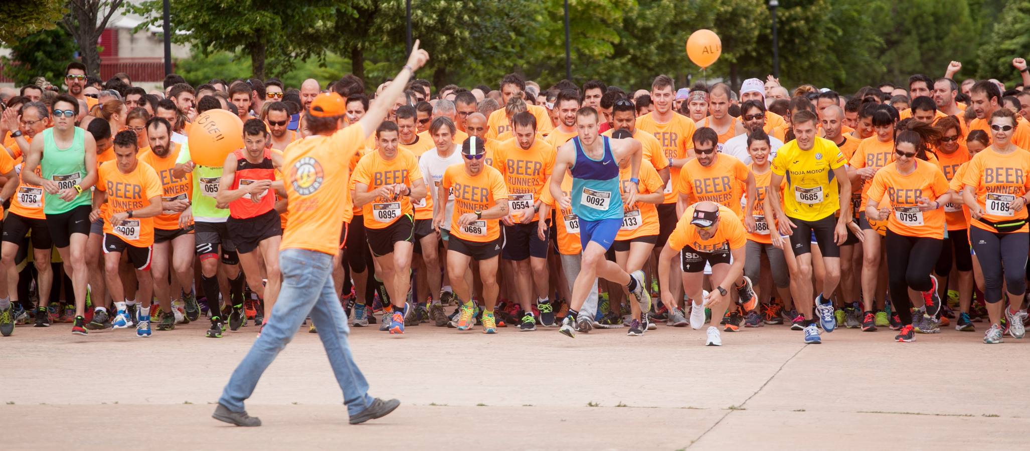 Beer Runners reúne a casi un millar de corredores en Logroño
