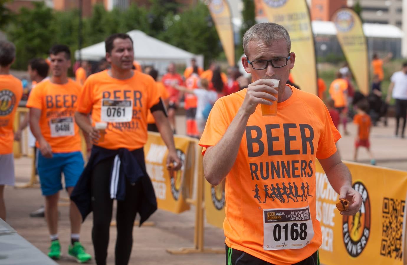 Beer Runners reúne a casi un millar de corredores en Logroño