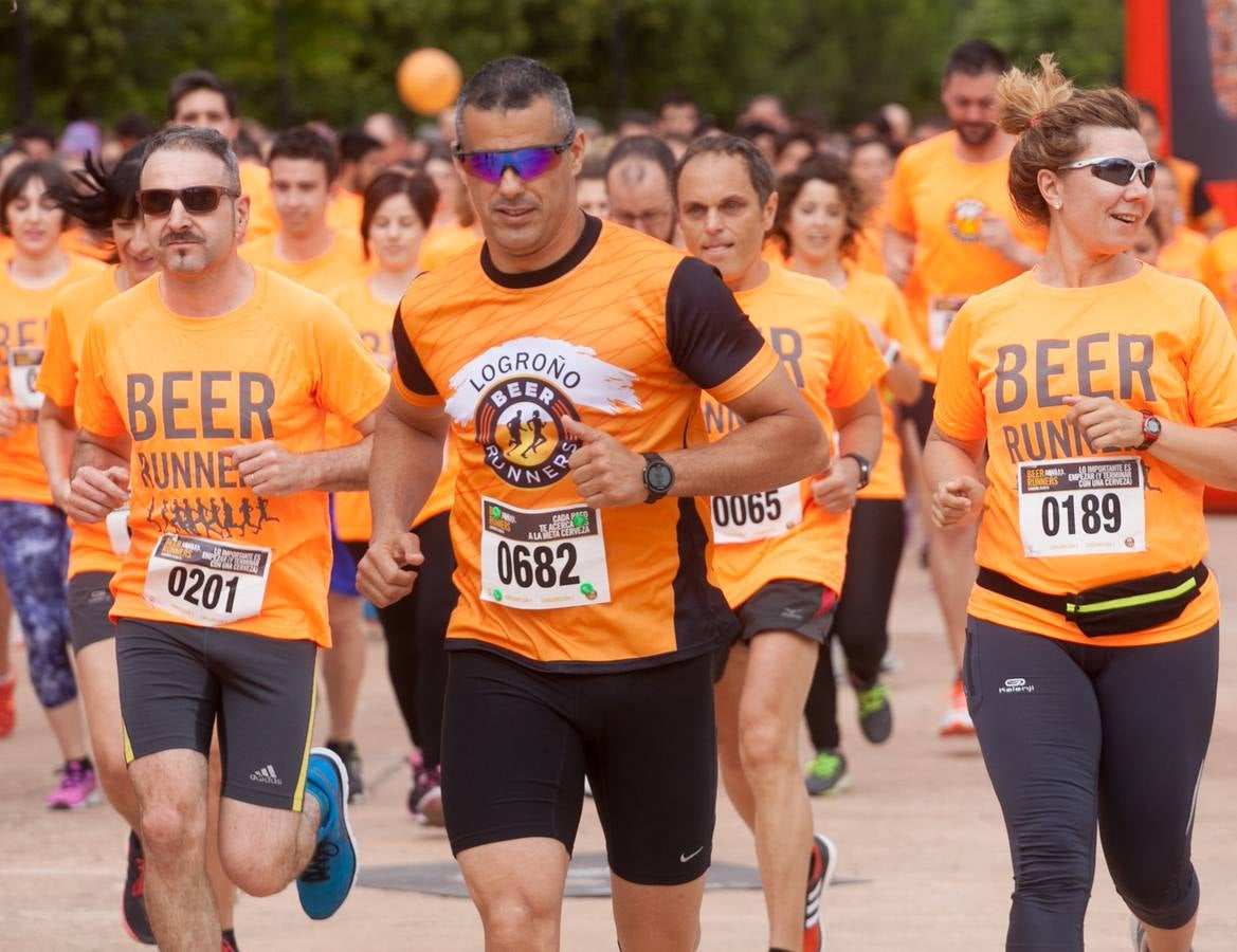 Beer Runners reúne a casi un millar de corredores en Logroño