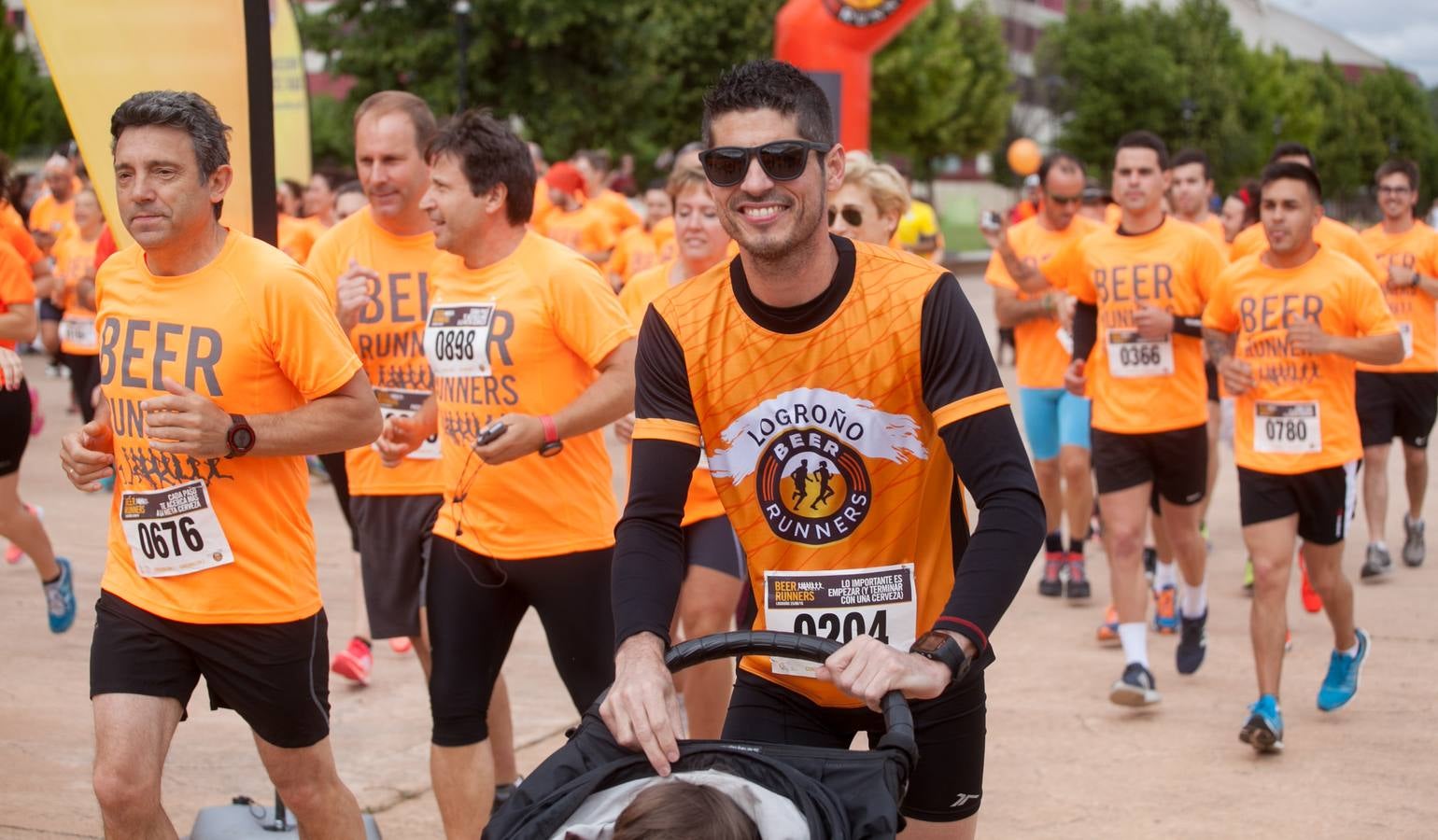 Beer Runners reúne a casi un millar de corredores en Logroño