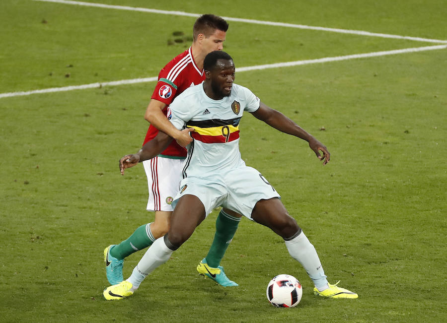 Las mejores imágenes del Hungría-Bélgica