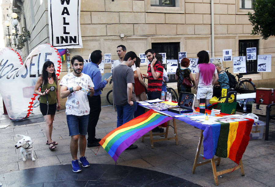 El Día del Orgullo Gay tiñe de color Logroño