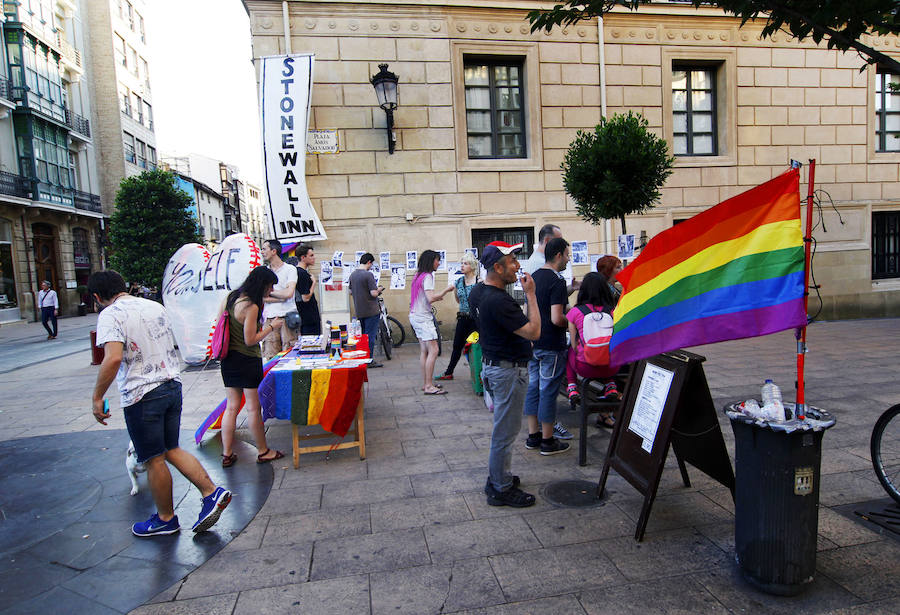 El Día del Orgullo Gay tiñe de color Logroño