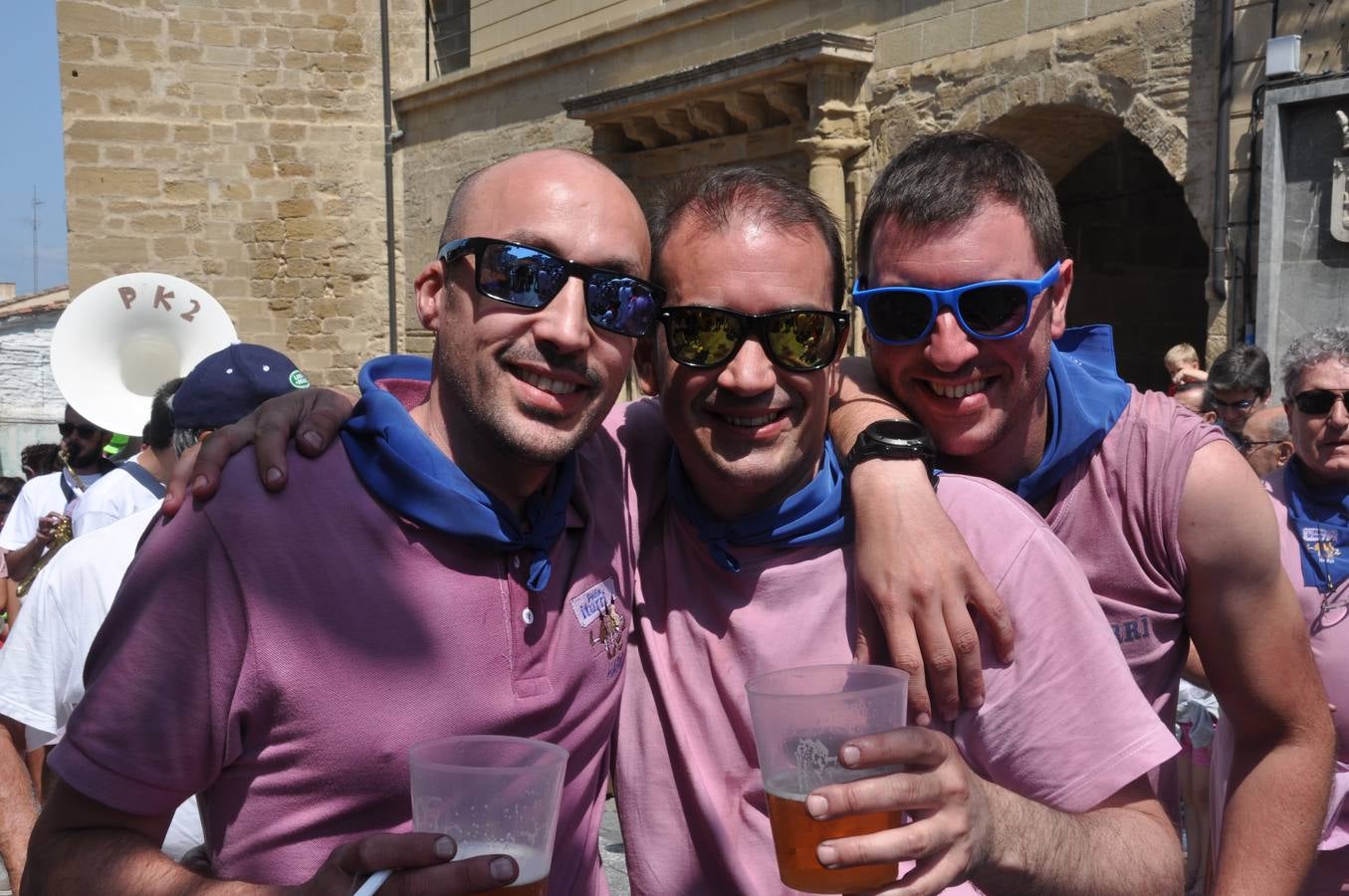 Las Vueltas en Haro y el almuerzo tras la Batalla del Vino