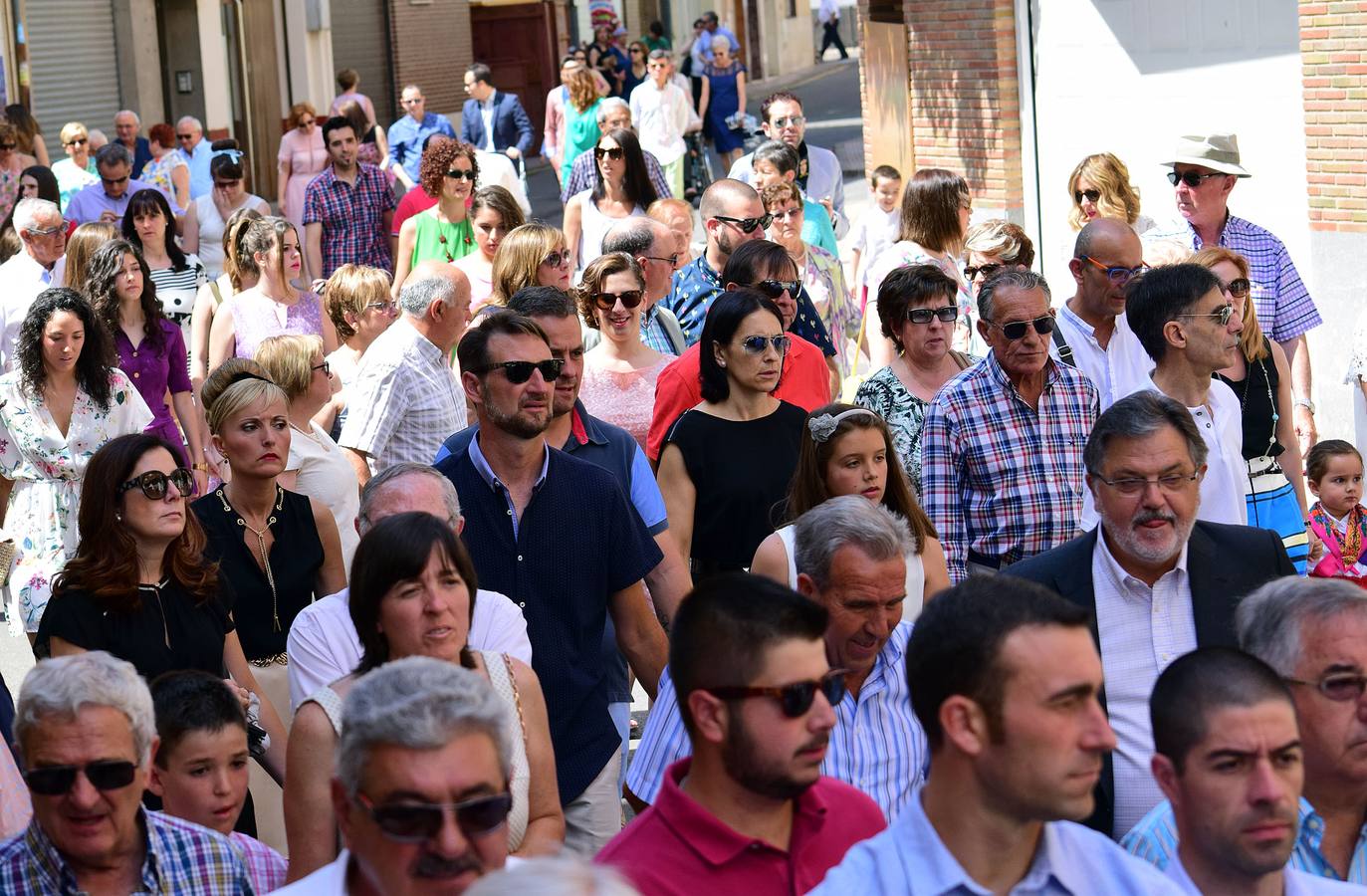 Procesión en Lardero