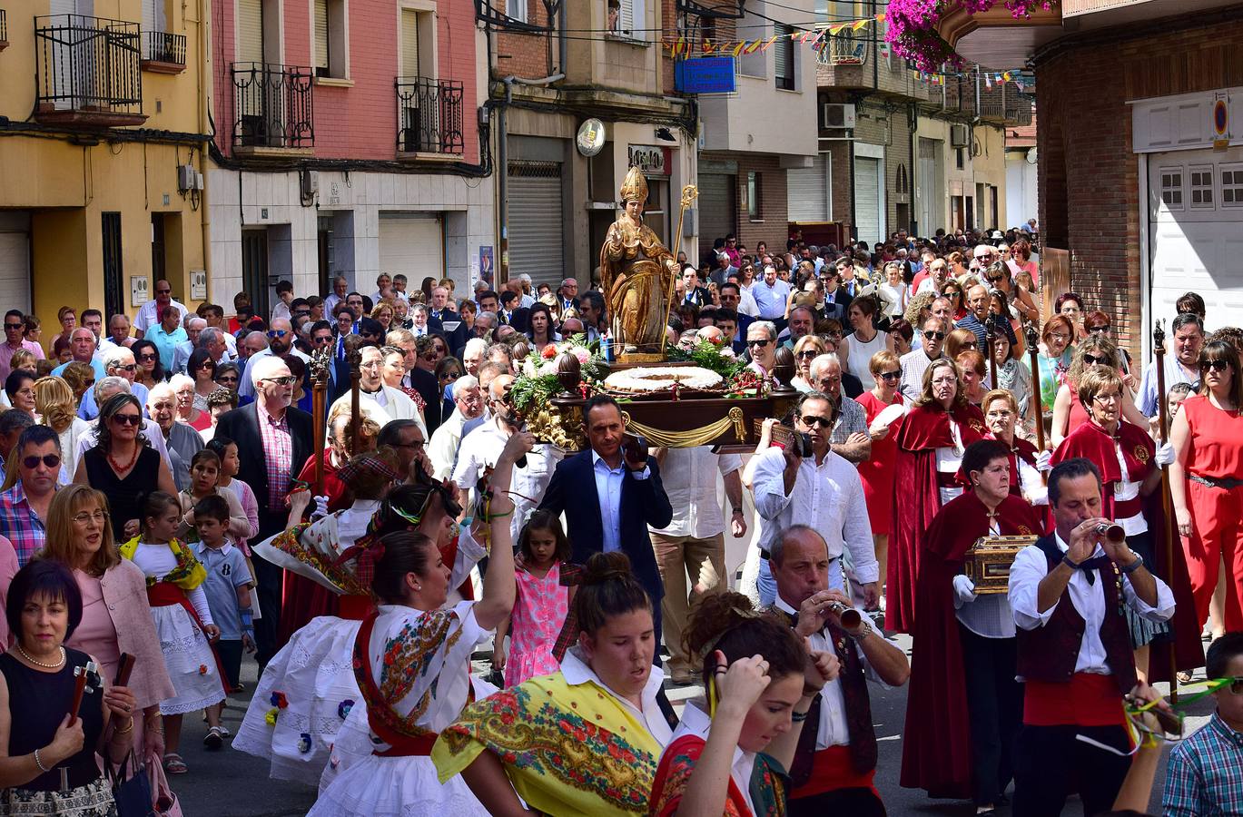 Procesión en Lardero