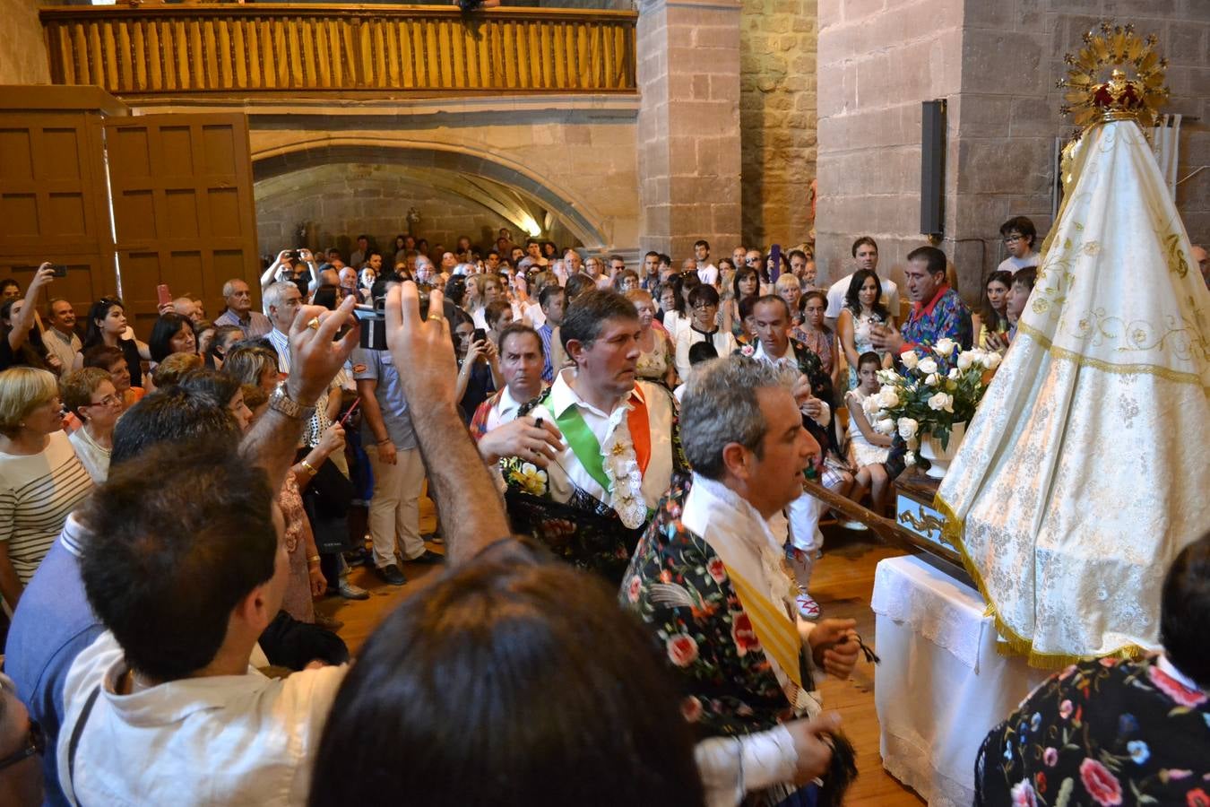 Ventosa celebra su Virgen Blanca