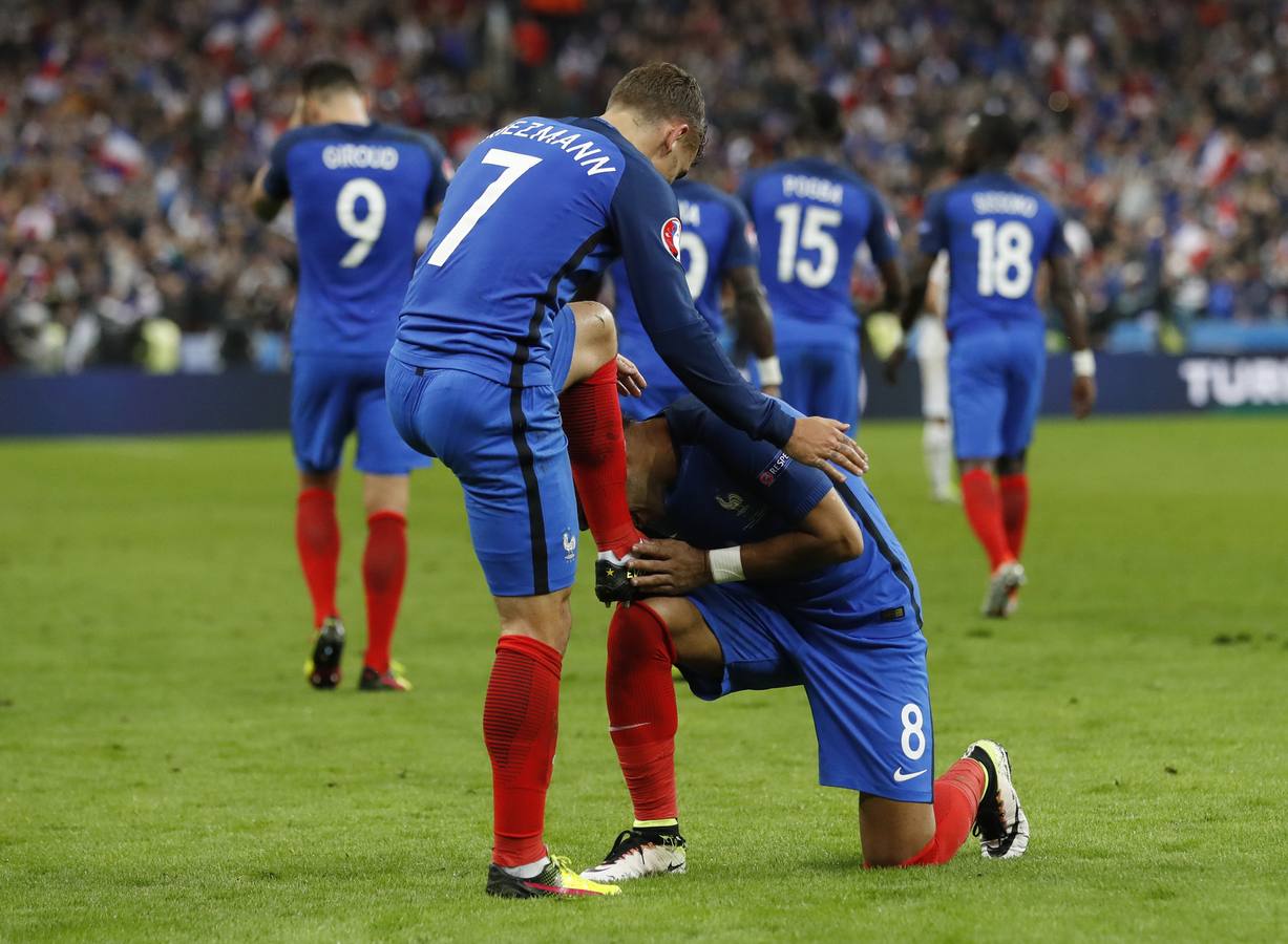 Las mejores imágenes del Francia-Islandia