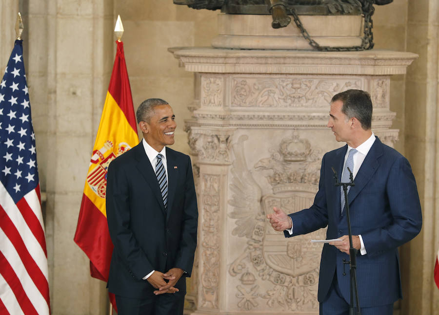 Primera visita oficial de Obama a España