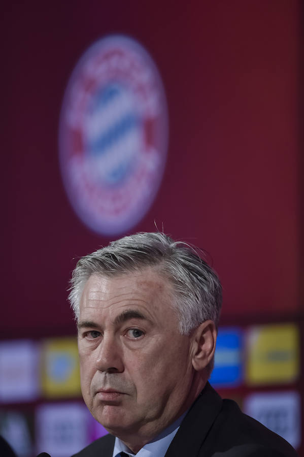 Carlo Ancelotti presentado como nuevo técnico del Bayern de Múnich