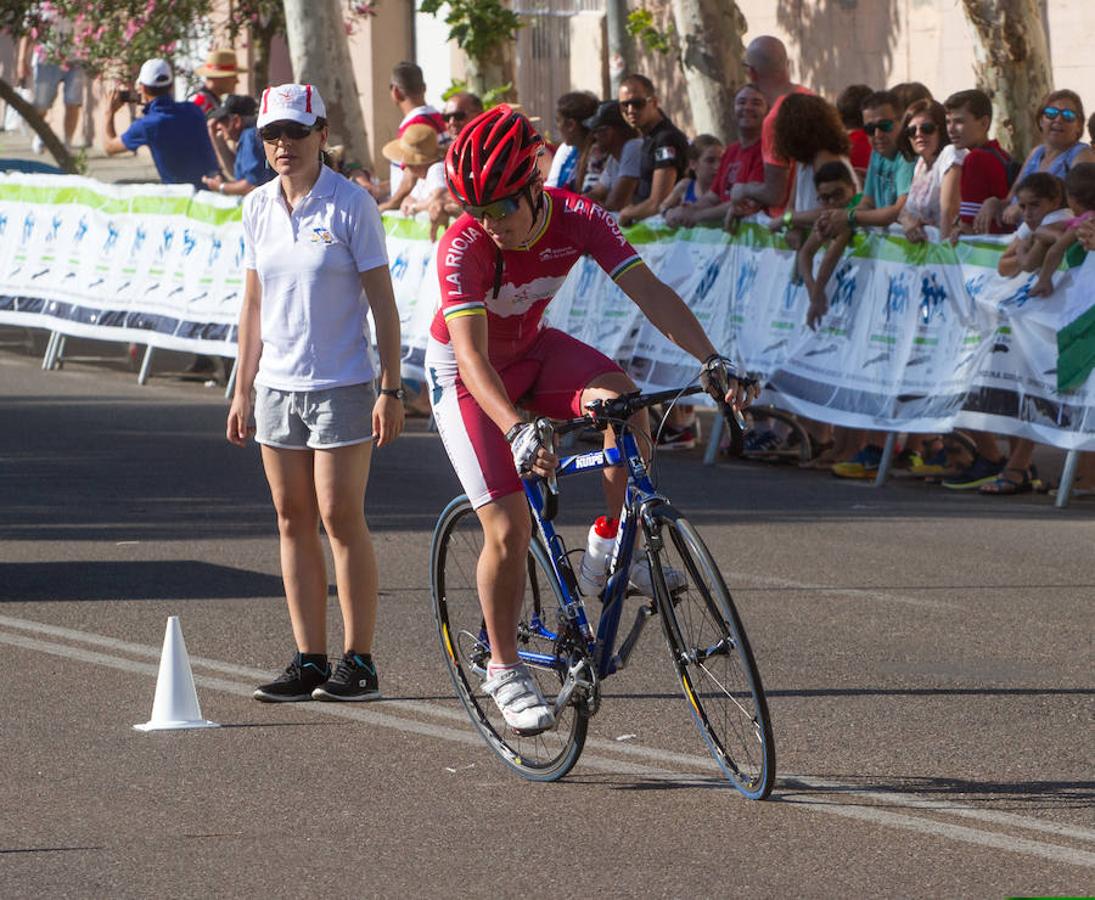 Los riojanos compiten en el Nacional de ciclismo (I)