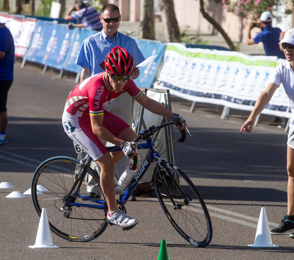 Los riojanos compiten en el Nacional de ciclismo (I)