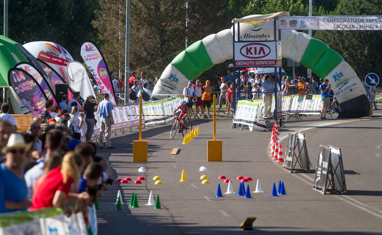 Los riojanos compiten en el Nacional de ciclismo (I)