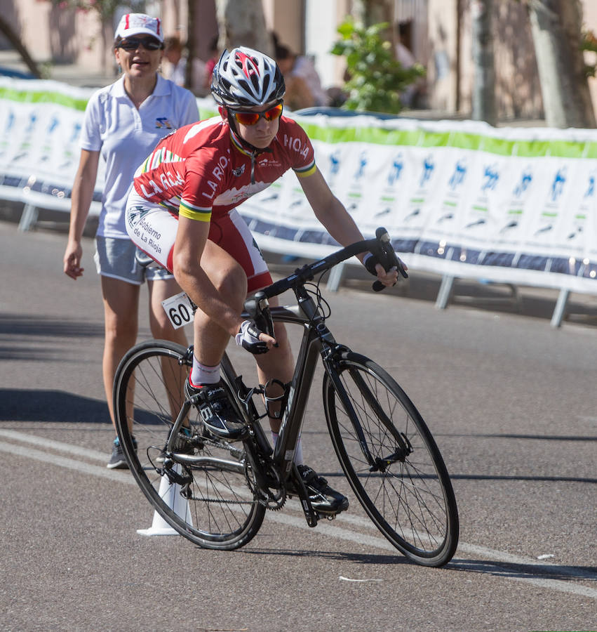 Los riojanos compiten en el Nacional de ciclismo (I)