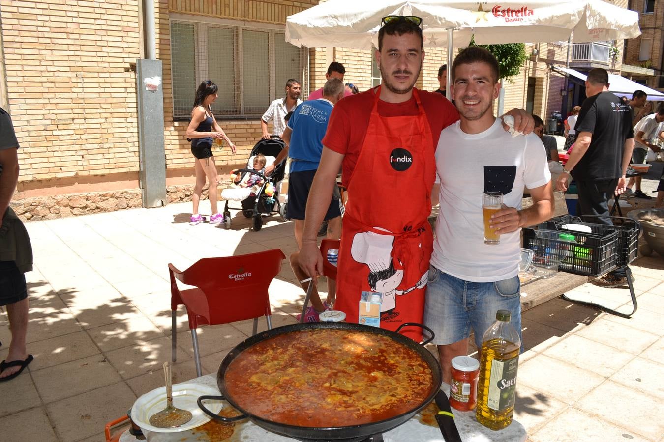 Concurso de paellas en Nájera