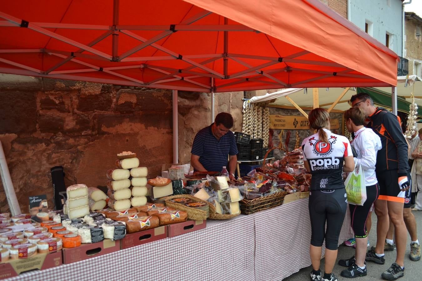 Mercado medieval en Azofra